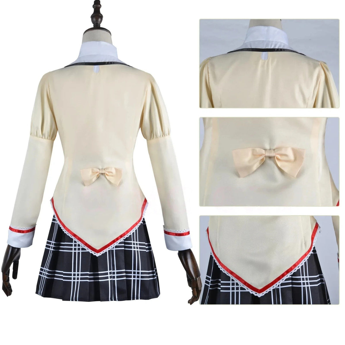 Puella Magi Madoka Magica Cosplay Uniform Anime Madoka Homura Full Set Halloween