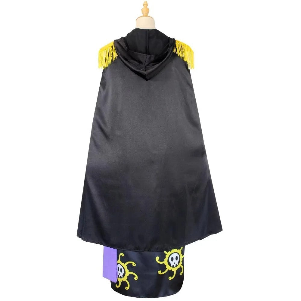 Boa Hancock Cosplay Anime Costume Pirate Empress Marineford Dress Cloak Full Set