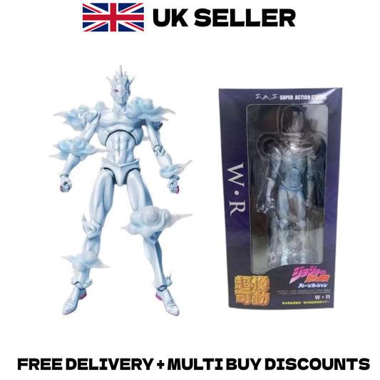 JoJos Bizarre Adventure 17cm Weather Report Action Figure Stone Ocean Statue