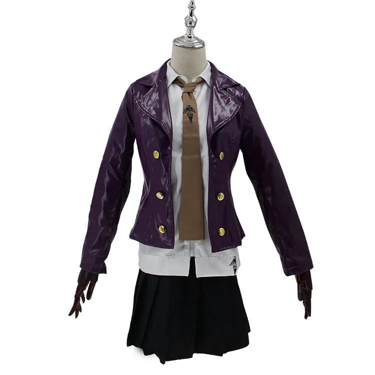 Danganronpa Kirigiri Kyoko Cosplay Costume Full Set Halloween Outfit Anime Merch
