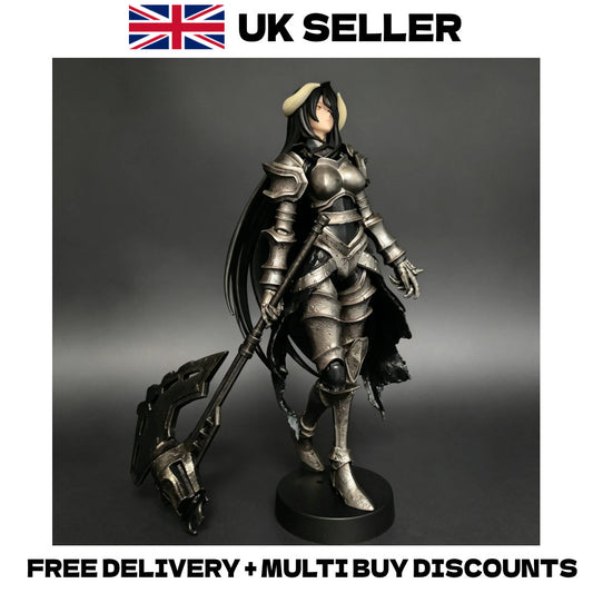 Overlord 23cm Albedo Armour Version Action Figure PVC Anime Statue Model 9 inch