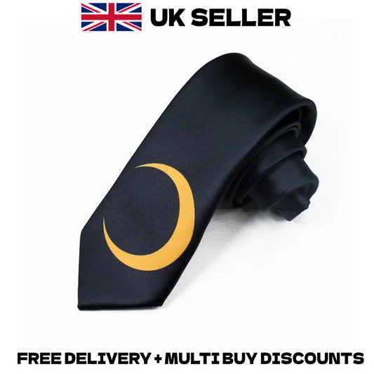 Assassination Classroom Koro Sensei Cosplay Tie Anime Crescent Moon Accessory