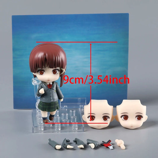 Serial Experiments Lain Nendoroid Lain Iwakura #2356 10cm Action Figure Boxed