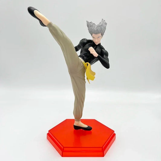 One Punch Man 19cm Garou Action Figure Hero Hunter High Kick Anime Model Boxed