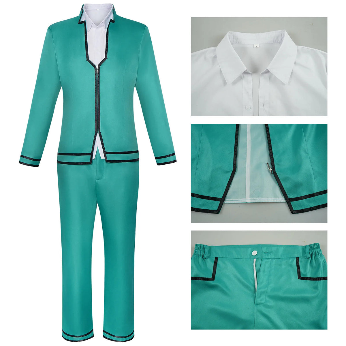 The Disastrous Life of Saiki K. Kusuo Saiki Cosplay Costume Uniform Full Set