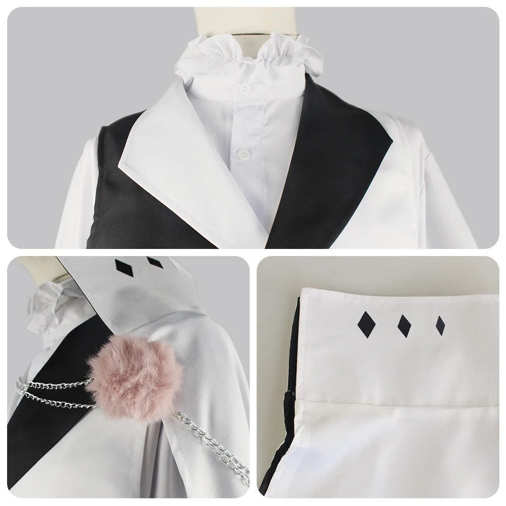 Bungo Stray Dogs Nikolai Gogol Cosplay Anime Costume Decay of the Angel Full Set
