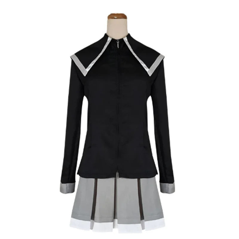 Madoka Magica Homura Akemi Cosplay Costume Full Set Wig Anime Halloween Merch