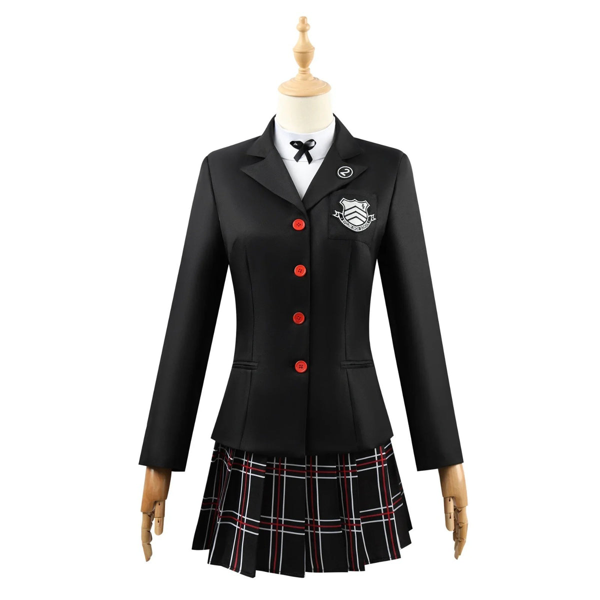 Persona 5 Royal Ren Amamiya Kasumi Cosplay Costume Full Set Shujin Uniform P5R