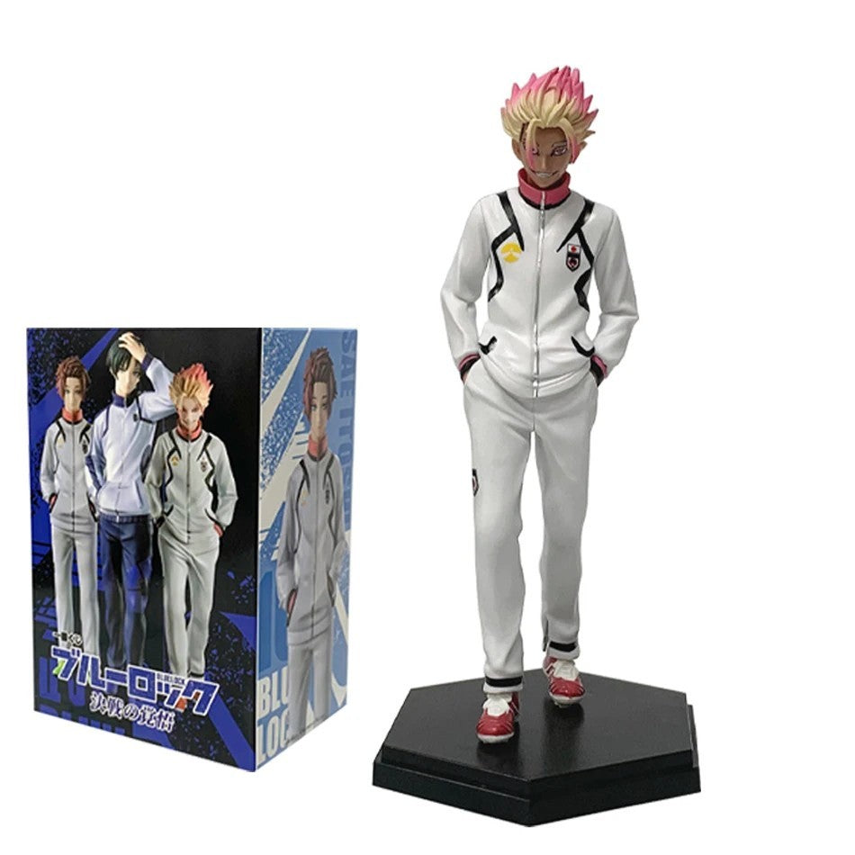 Blue Lock Itoshi Sae Itoshi Rin Shidou Ryusei Action Figure 19cm Anime Models